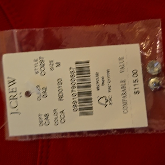 J Crew Rhinestone Embellished Sweatshirt - Picture 6 of 12